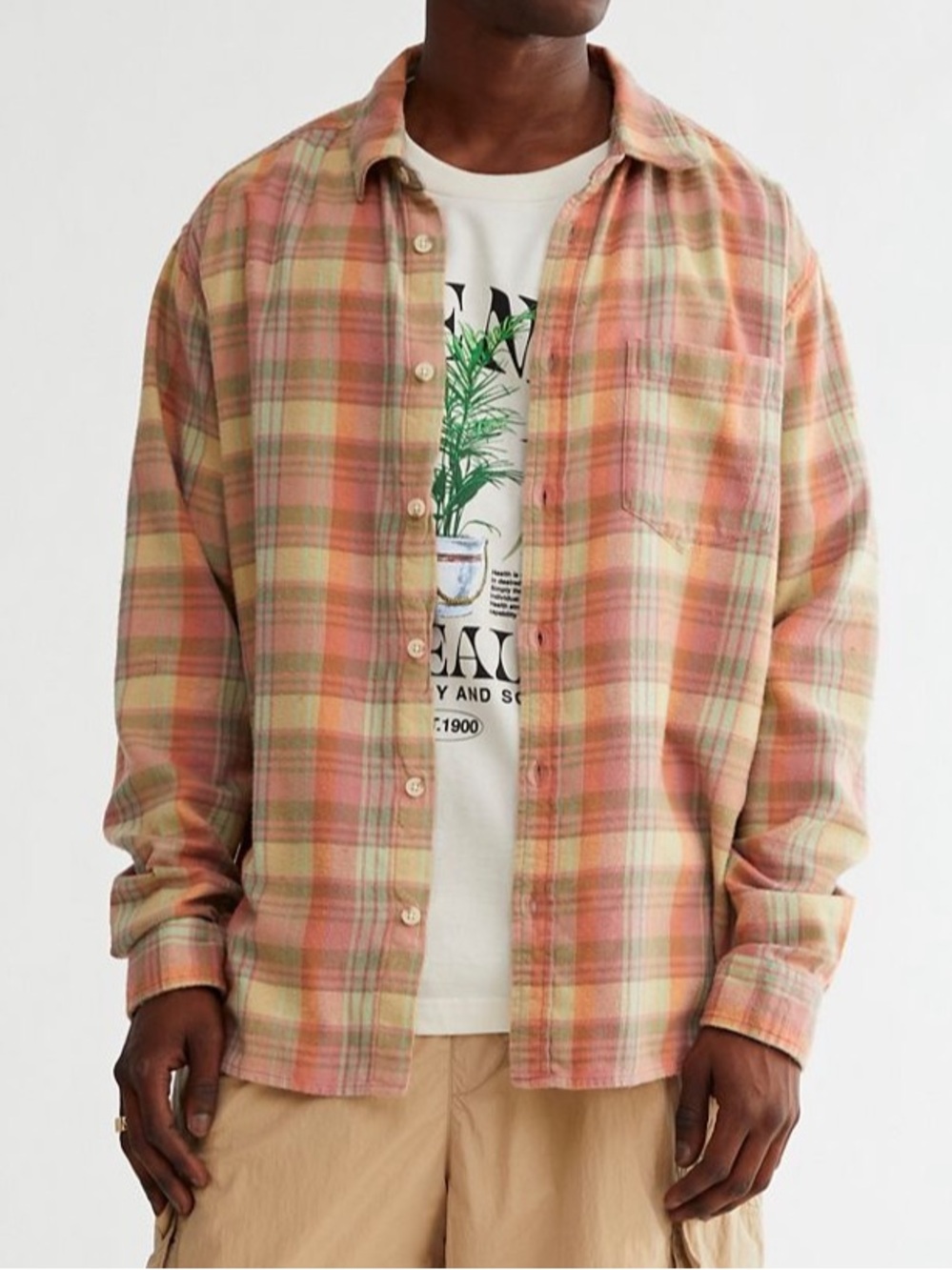 BDG Vintage Core Flannel Shirt